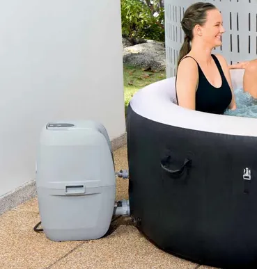 SPA GONFLABLE BESTWAY LAY-Z-SPA MIAMI 4 PLACES